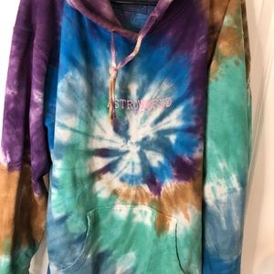 Travis Scott Tye dye hoodie